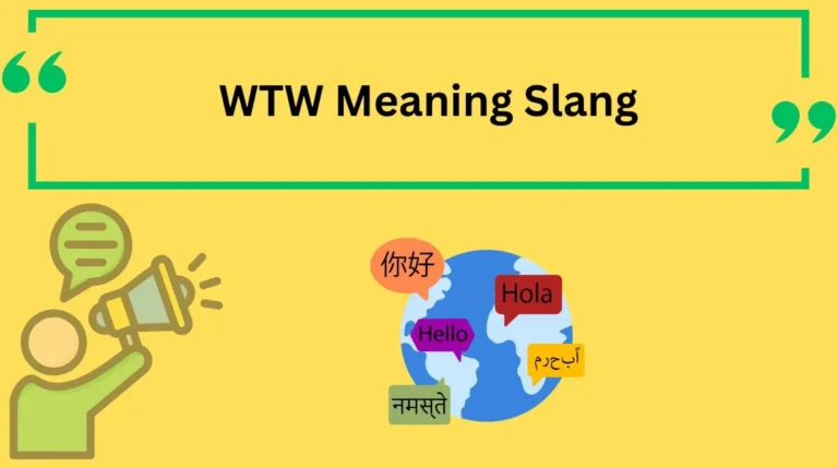 WTW Meaning Slang