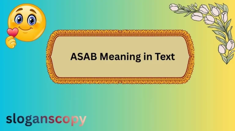 ASAB Meaning in Text