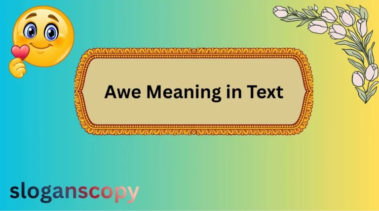 Awe Meaning in Text